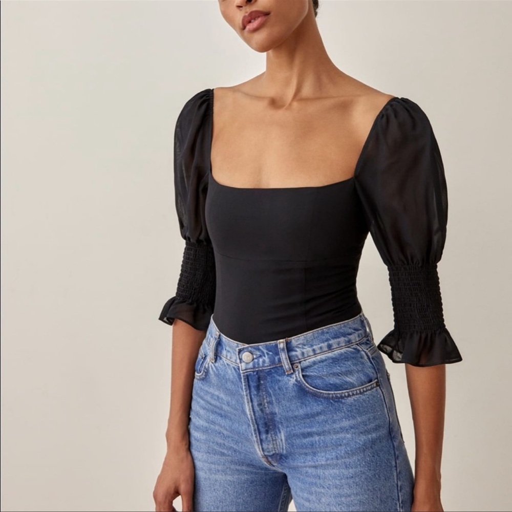 Black reformation Portia top